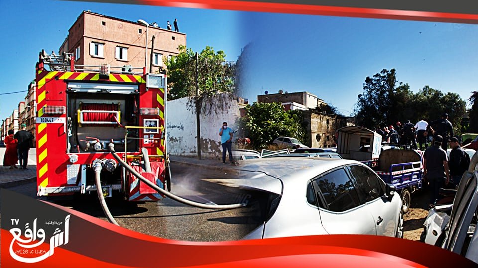 حرق مهول يلتهم أكبر فوريان في كازا شفو شنو وقع وهذا هو السبب...