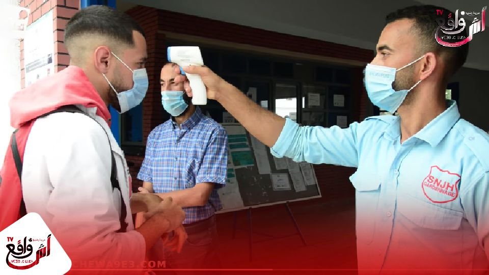 تم احترام جميع التدابير الصحية لاجتياز الامتحانات المعهد المتخصص للتكنولوجيا التطبيقية في ظروف جيدة