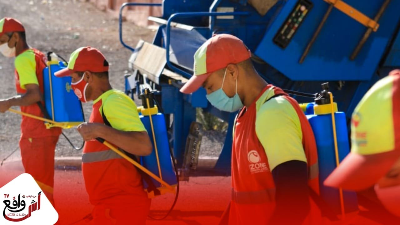 خنيفرة..شركة أوزون تقوم بحملات تعقيمية من أجل الحد من انتشار الفيروس