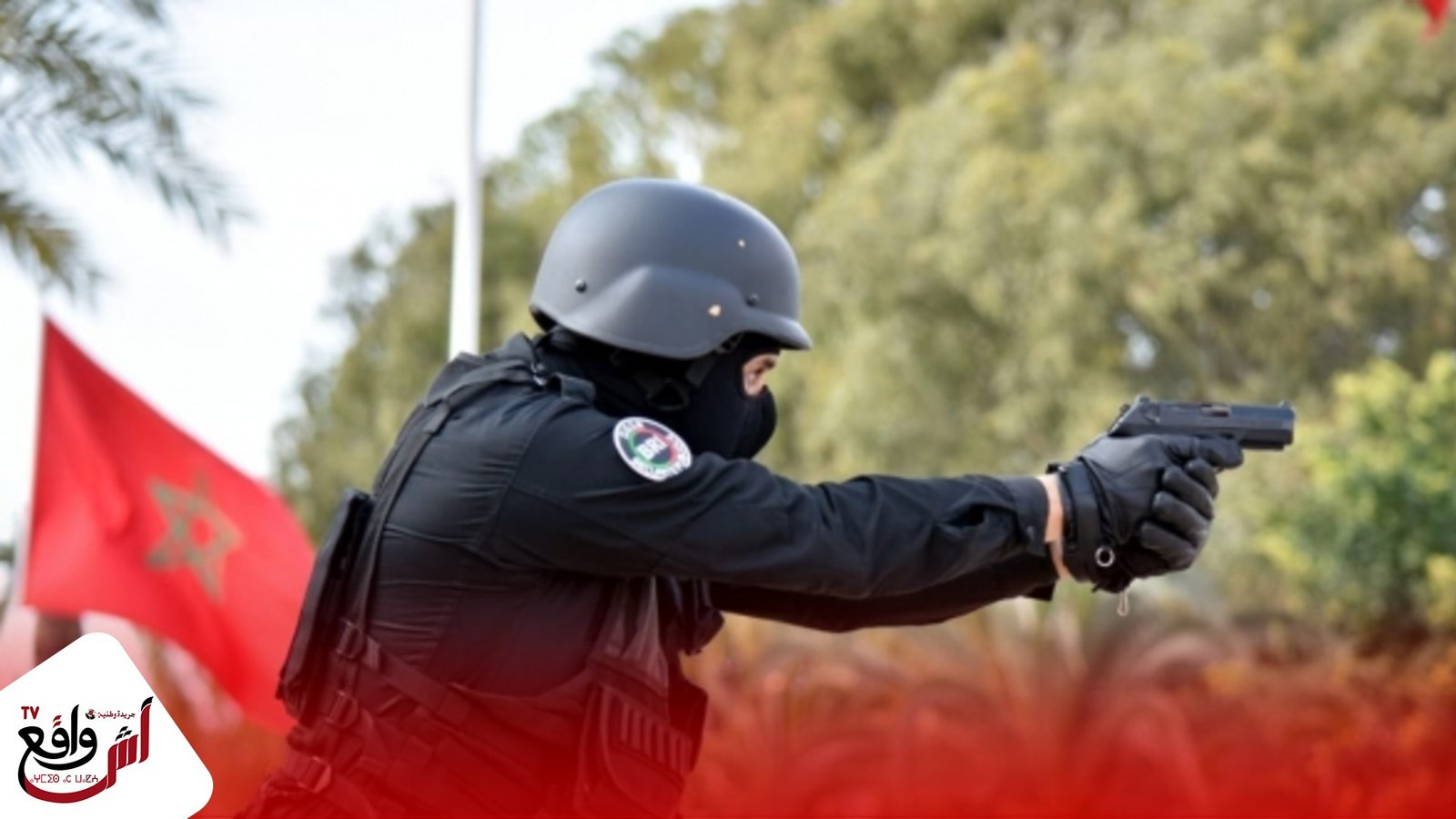 مفتش شرطة يستعمل سلاحه الوظيفي لتوقيف أشخاص عرضوا عناصر الشرطة لإعتداء خطير بالداخلة